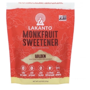 

LAKANTO MONKFRUIT 1:1 SUGAR SUBSTITUTE, NON GMO,