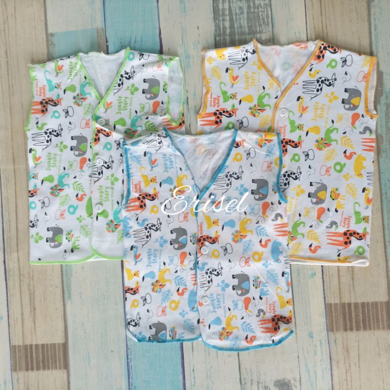 3 Pcs Baju Kutung Bayi/Baju Bayi Murah