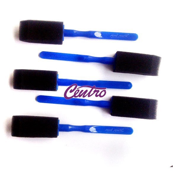 

terbatas Mont Marte Foam Brushes 25mm Kuas Busa Limited