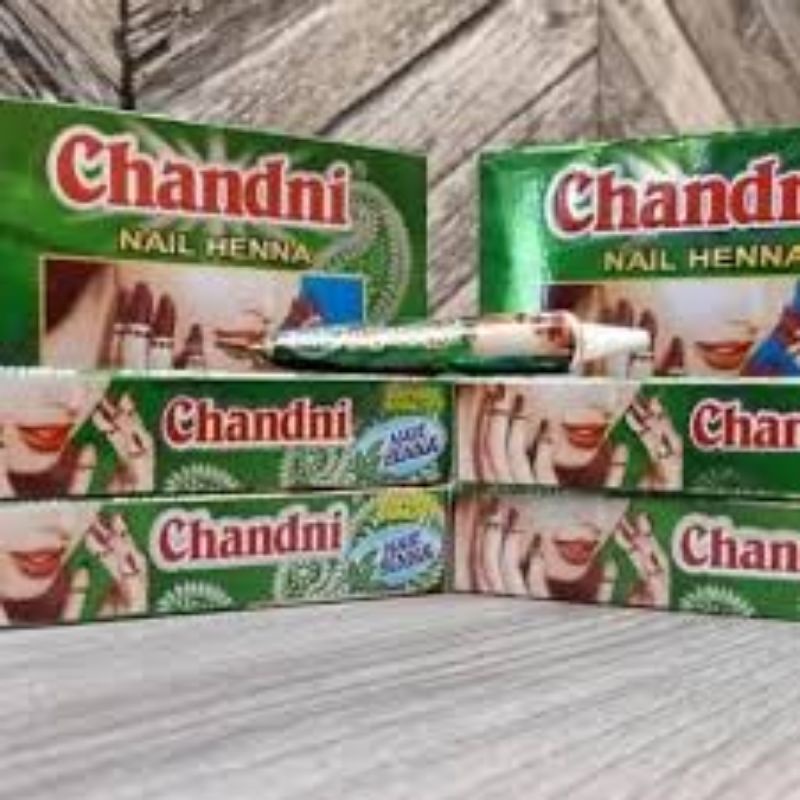 Chandni Natural 1 lsnTermurah / Pewarna Kuku Halal / Chandini henna / Pacar kuku / oleh Oleh haji