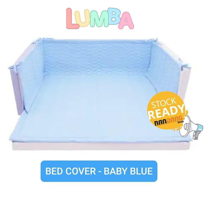 Meilun00031 Bedcover Lumba Playmat Bumper Bed Baby Blue Murah Shopee Indonesia