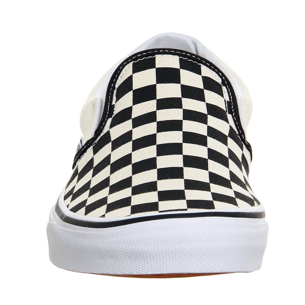 Bisa COD Sepatu Vans09 Slip On Checkerboard Catur Black White Premium