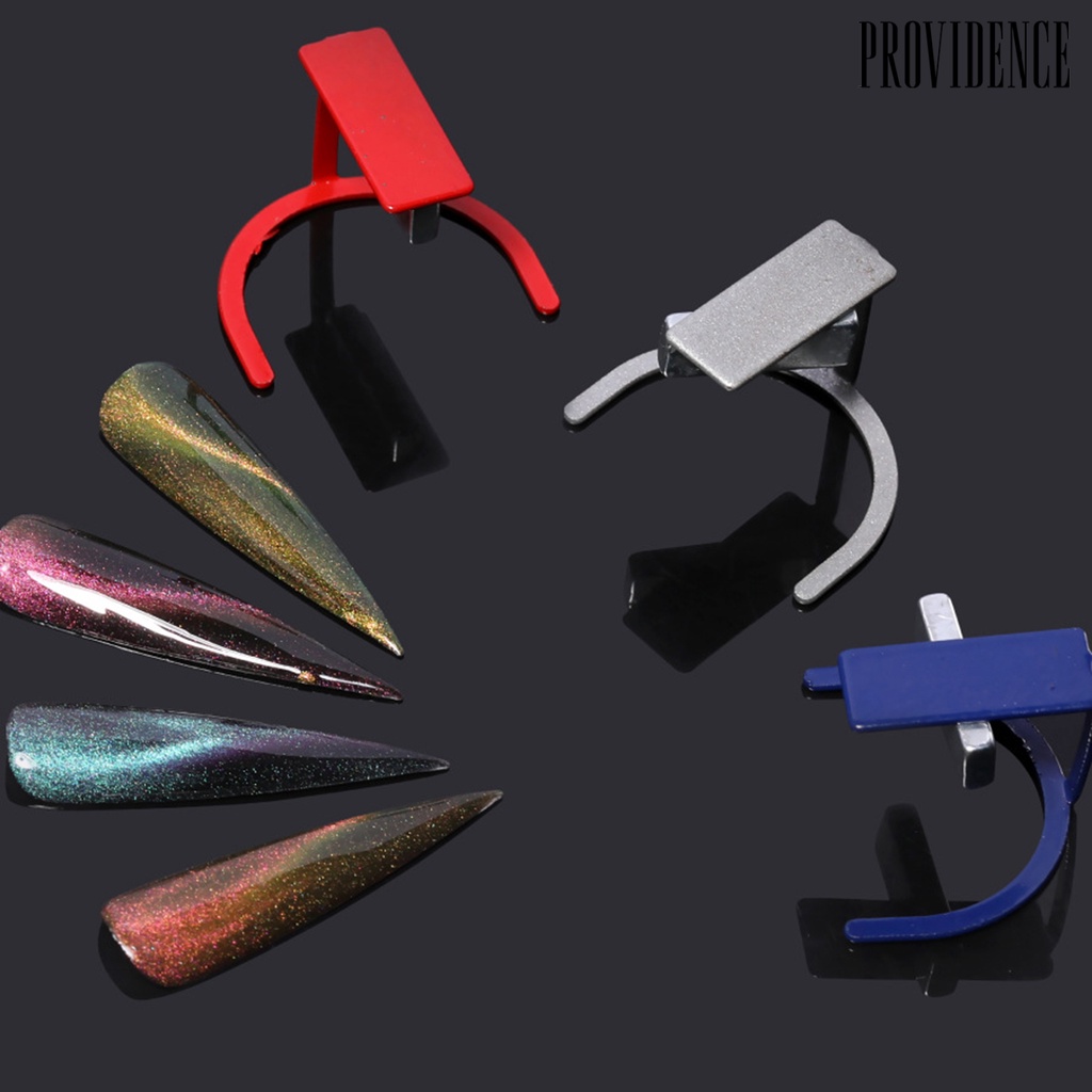 Providence Nail Art Magnet Bracket High Magnetic Compact Free Spin Cat Eye Gel Polish Holder for Women