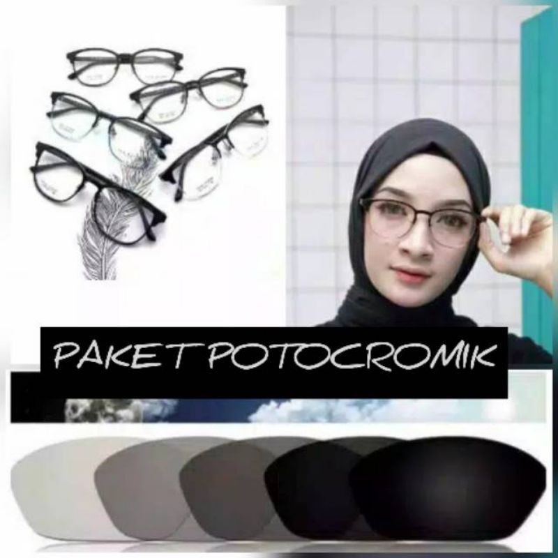 kacamata lensa photocromic antiradiasi boleh pilih yang blueray bisa normal minus plus cilinder tergantung permintaan sampai minus 5 cyl 2 harga masih sama tulis saja pesanan kaka di catatan saat order free box lap cairan pembersih kode 2090 size52-20-138