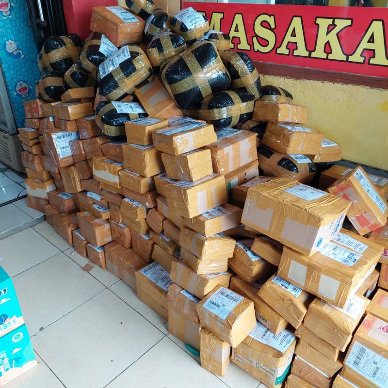 KARDUS PACKING TAMBAHAN / DUS BEKAS / DUS MAKANAN/ ALMA.SNACK