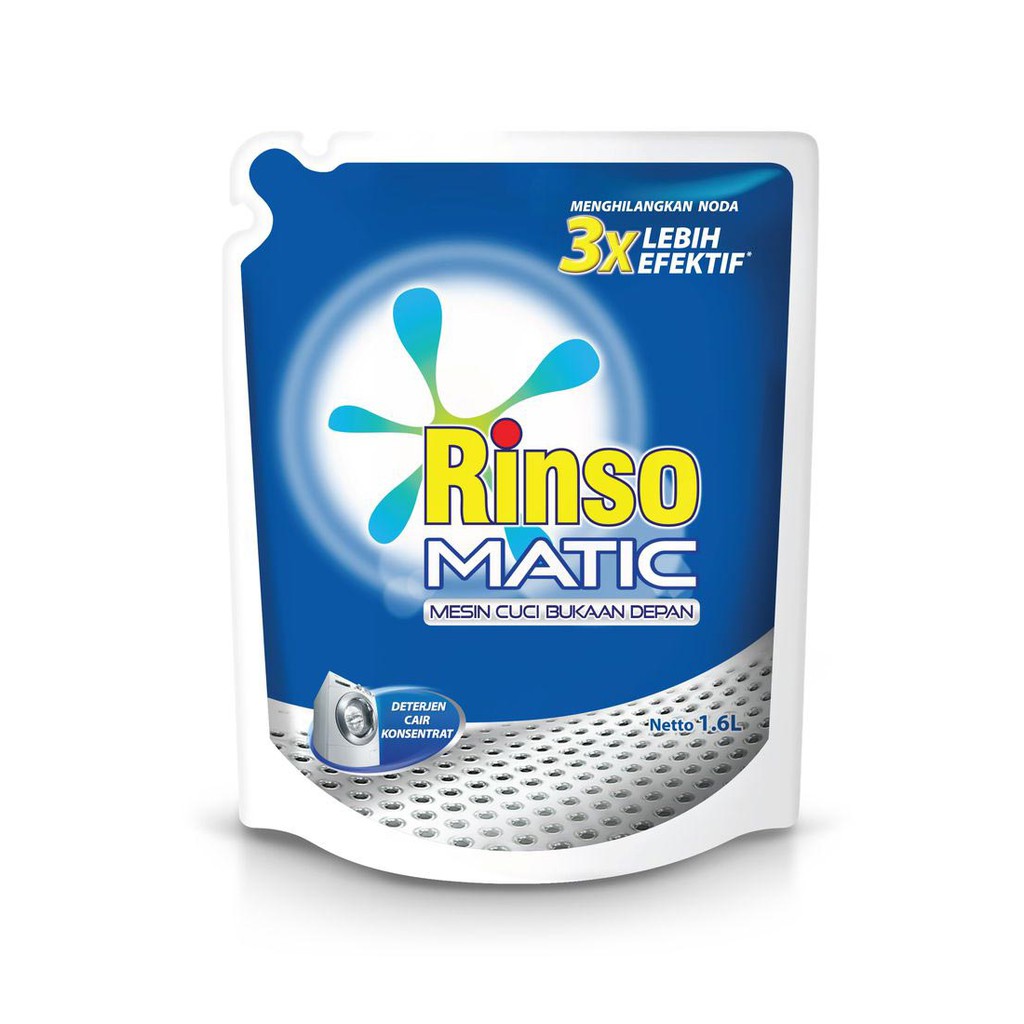 Jual RINSO MATIC LIQ FRONT LOAD 1.6L Indonesia|Shopee Indonesia