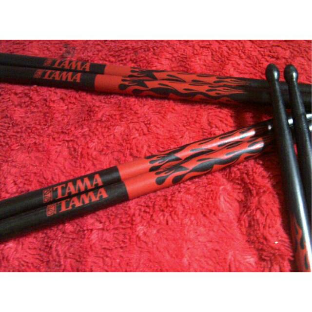 Stick Stik Drum Fire Tama Bonus Tas