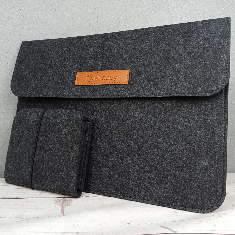 Case Laptop Multifungsi 13 Inch with Pouch - Dark Gray