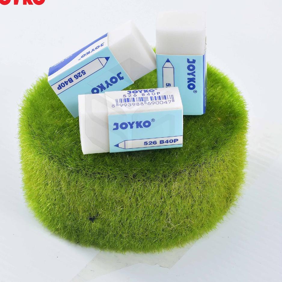 

Produk Kita Penghapus Pensil Joyko B 40 Kecil isi 40 Pcs / Eraser B40 BL Hitam / Stip Pencil B40 P P