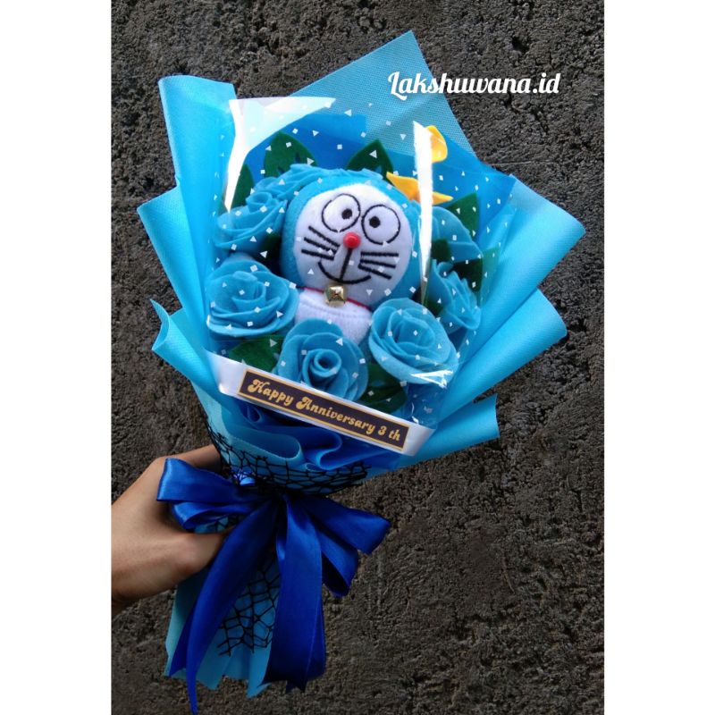 Buket Doraemon / Boneka Doraemon