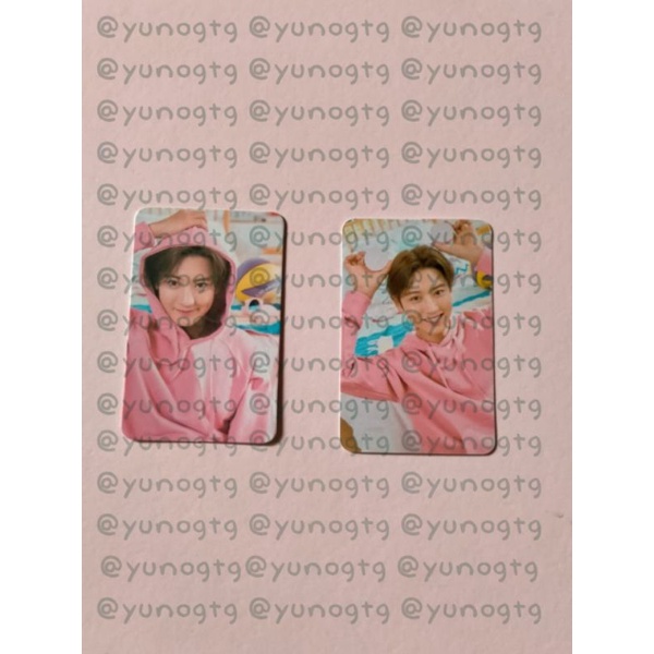 Photocard Chanyeol Dita Hansol nacific