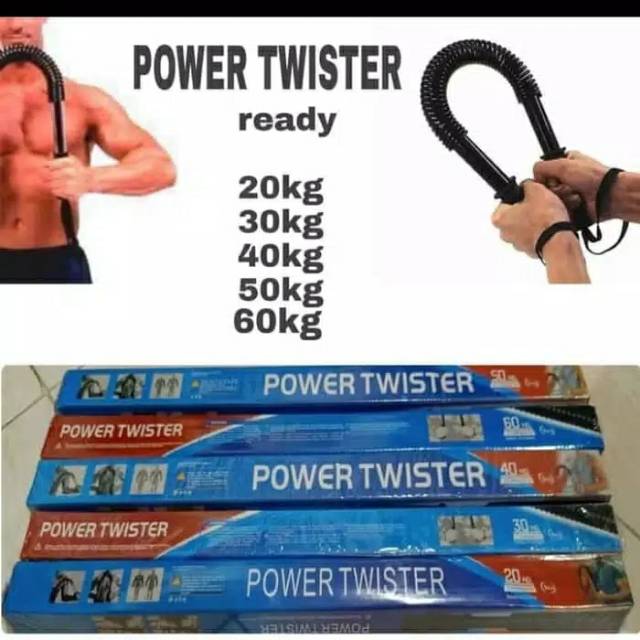 Power Twister / Alat Fitness / Alat Olahraga 40Kg