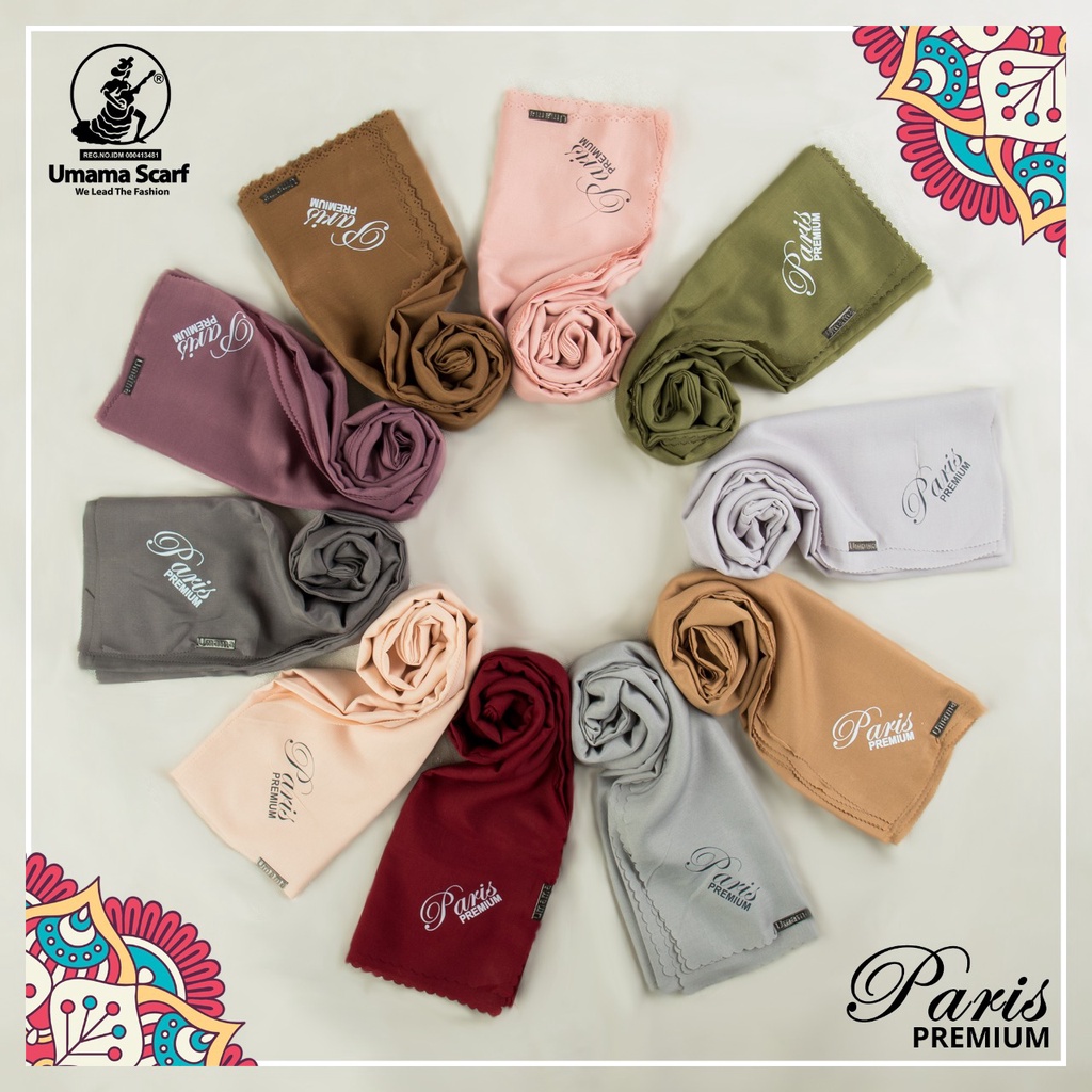 Hijab Segi Empat Paris Premium Umama PART 2