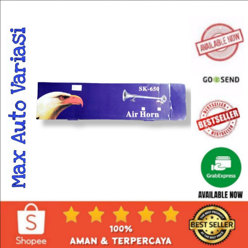 Klakson Big Horn Air Horn Klakson Angin Panjang 12V 24V