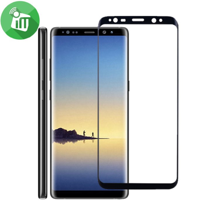 NOTE 8 TEMPERED GLASS CASE FRIENDLY + GOOD TOUCHSCREEN CLEAR/BENING