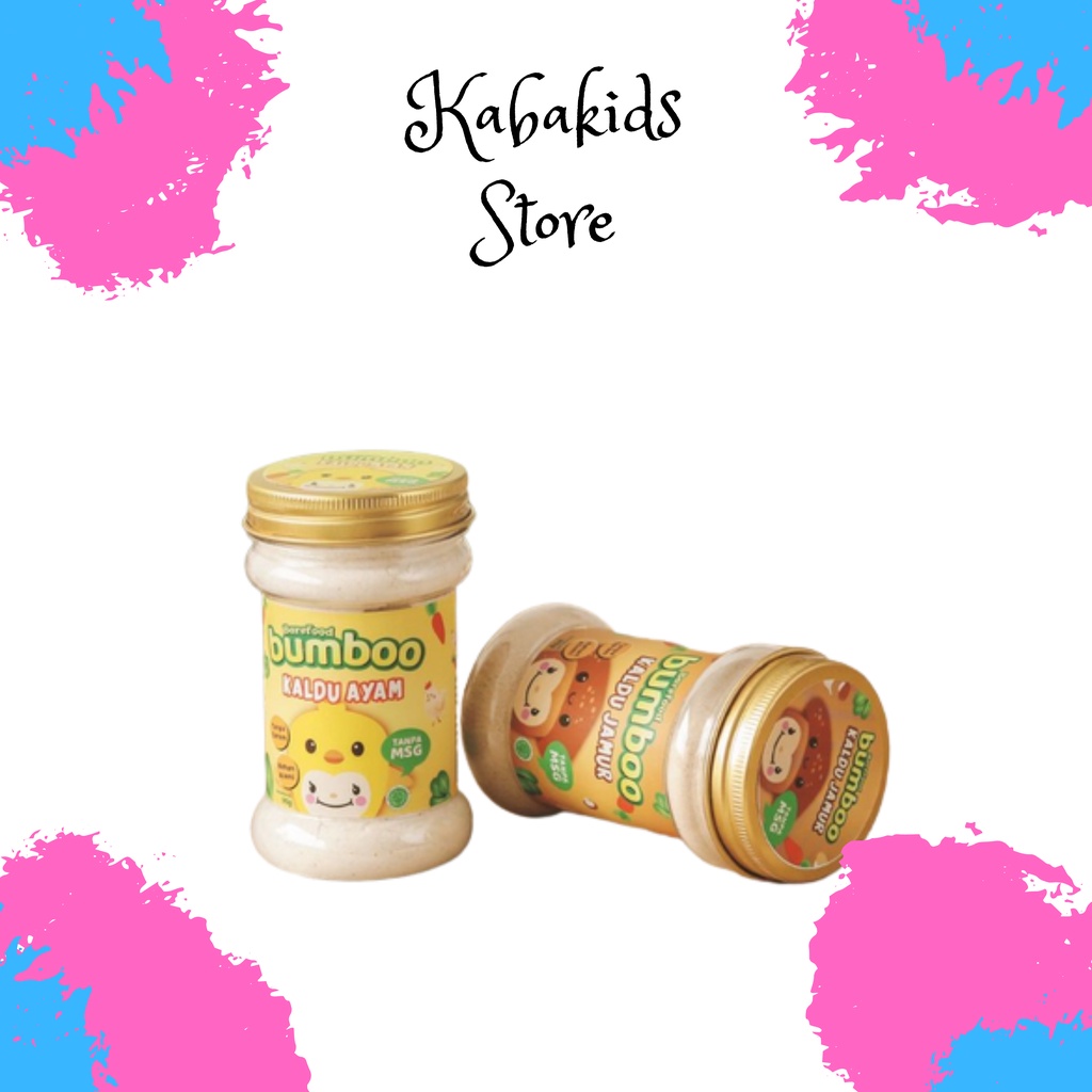 Barefood Bumboo Kaldu MPASI Anak 90Gr Bumboo Keju Bubuk Bumboo Teri Bubuk Bumboo Ati AyaM Bubuk -  Kabakids Store