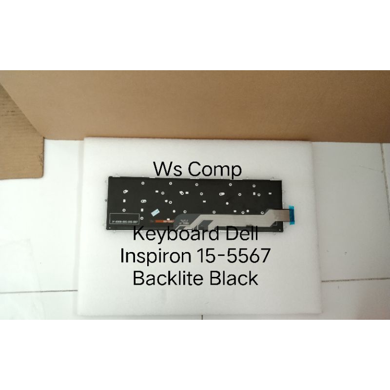 Keyboard DELL Inspiron 15-5567 Backlite Black