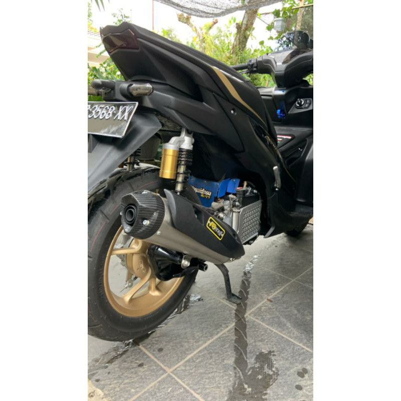 knalpot ROB1 RCB1 Original All Aerox New 155 connected Cup V Aerox Aerox New Stainless original