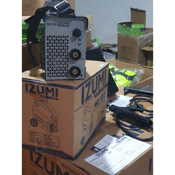 IZUMI MO 120 MESIN LAS INVERTER MO120 ARC WELDER 450 WATT