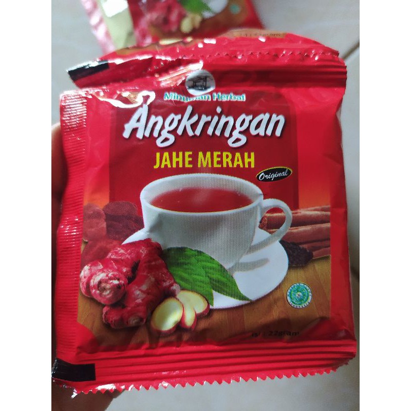 

ANGKRINGAN JAHE MERAH SERENCENG (12 SASHET)
