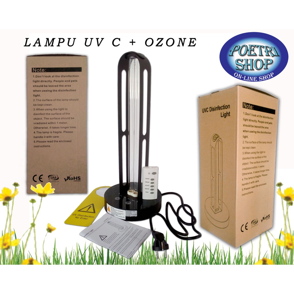 Lampu UV C + Ozone