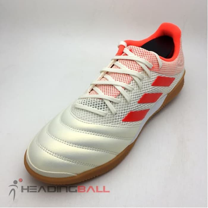 Sepatu Futsal Adidas Original Copa 19.3 Sala IN Off White Red D98065