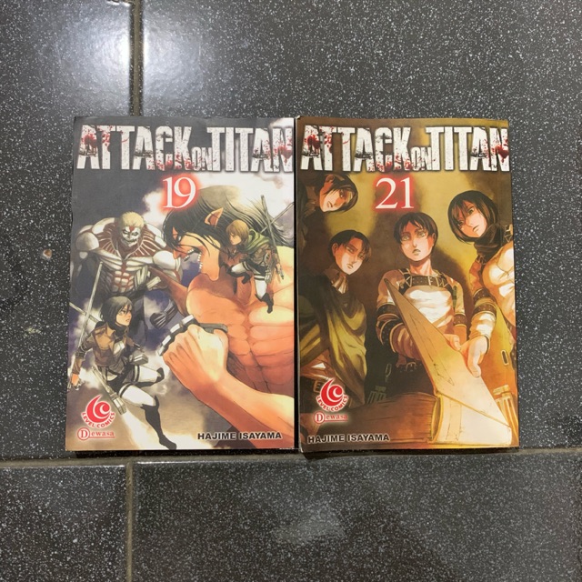 Komik Cabutan Attack on Titan 19,21