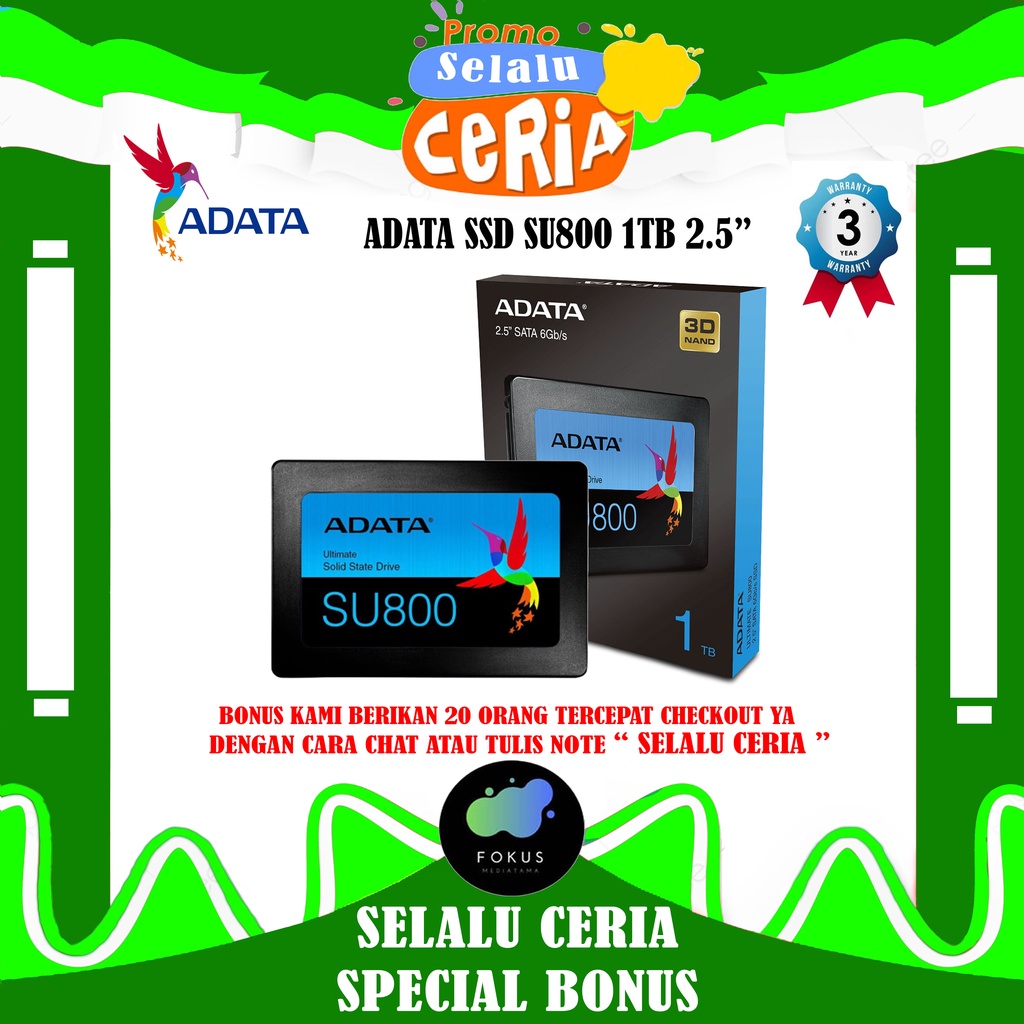 SSD ADATA Ultimate SU800 1TB Ultimate 2.5&quot; SATA III R560MB/s - 520MB/s