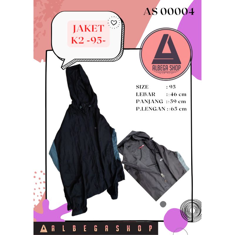 jaket K2 second