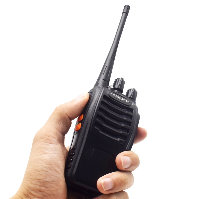 HT Handy Talky  MERODITH-888S Radio Komunikasi Uhf Walky Talky 2 units Walkie talkie