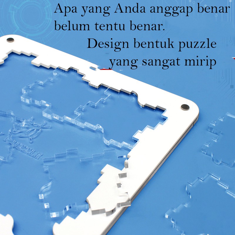 Impossible Puzzle Jingsaw Akrilik SUO Mainan tersulit