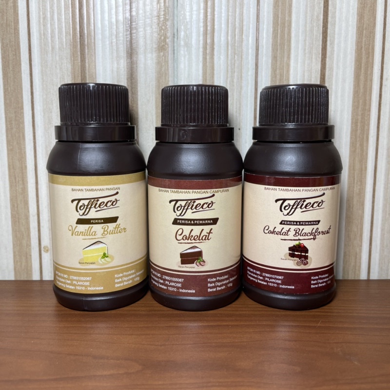 Toffieco 100gr Essence Kue/Perisa Kue/Perisa dan Pewarna Makanan [Exp Januari 2024]