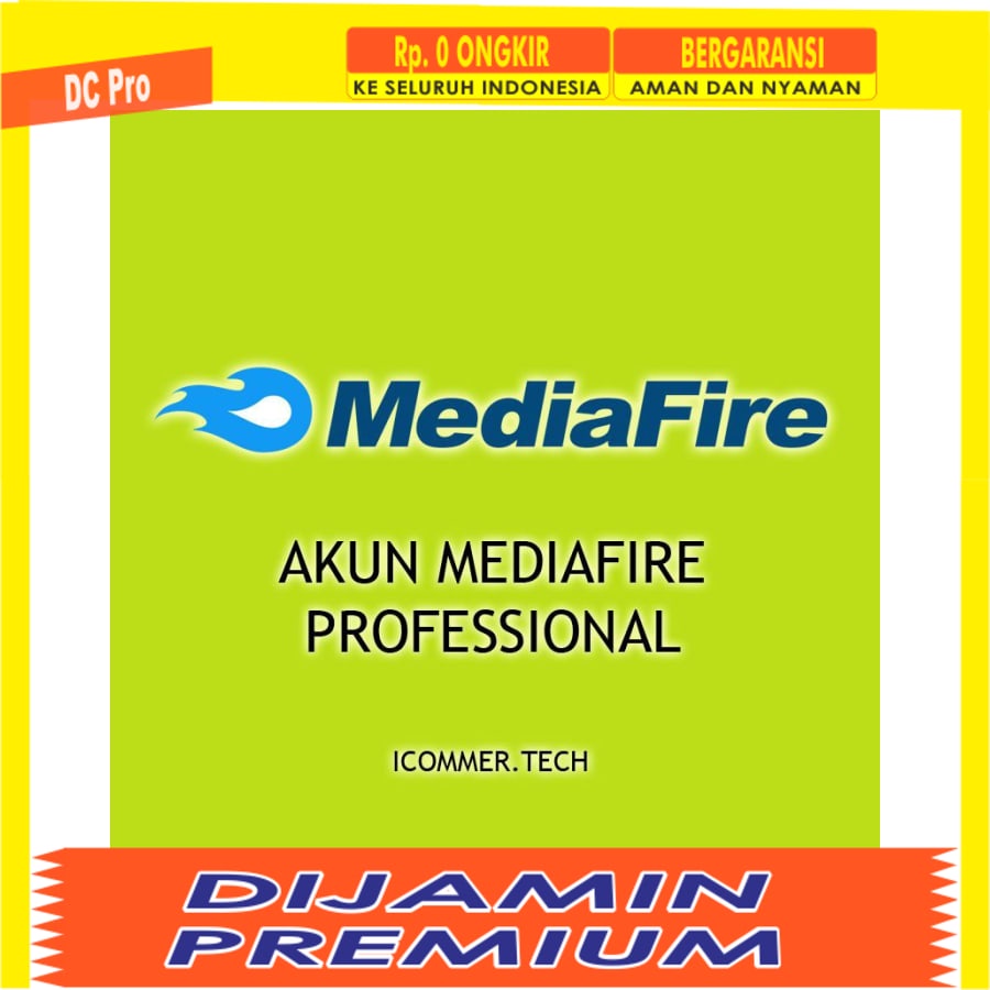 DC - Terlaris Akun Mediafire Professional 30 Hari Premium