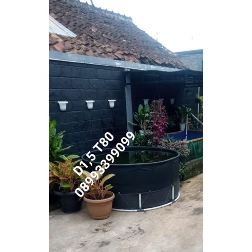 kolam bulat D1,5 T80