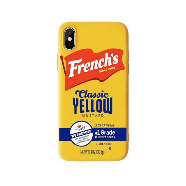 Case Tpu french fries kuning- iphone xr x 11pro 11promax