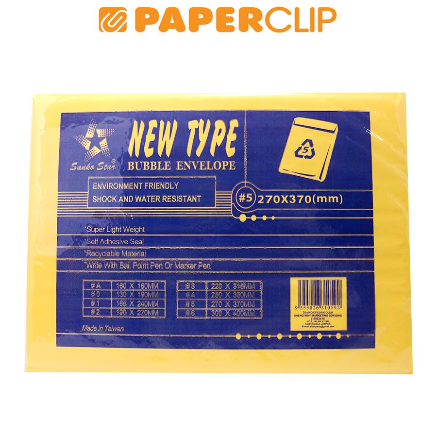 

AMPLOP BUBBLE WRAP SANKO STAR #5 270X370