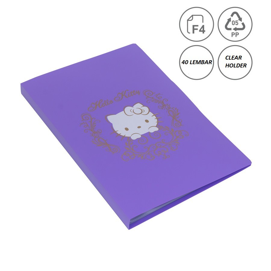 

Hello Kitty Clear Holder Polos Folio F4
