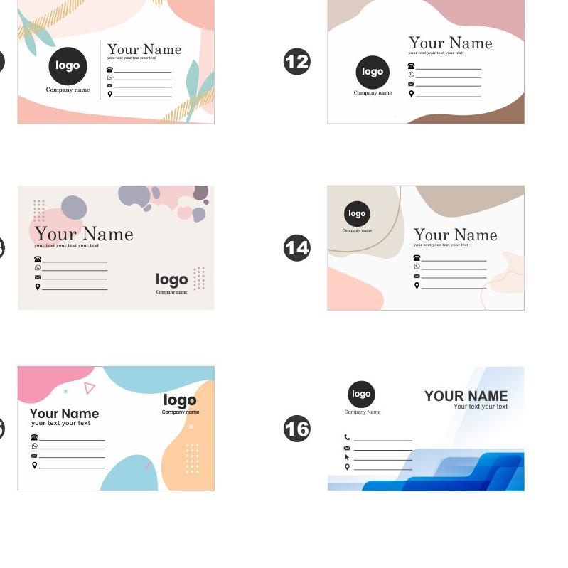 

Baru - Kartu Nama / Name Card Free Laminasi Free Desain.,