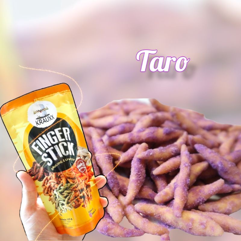 

Krauxx Fingers Snack Taro / Bukan Bidaran 125gr