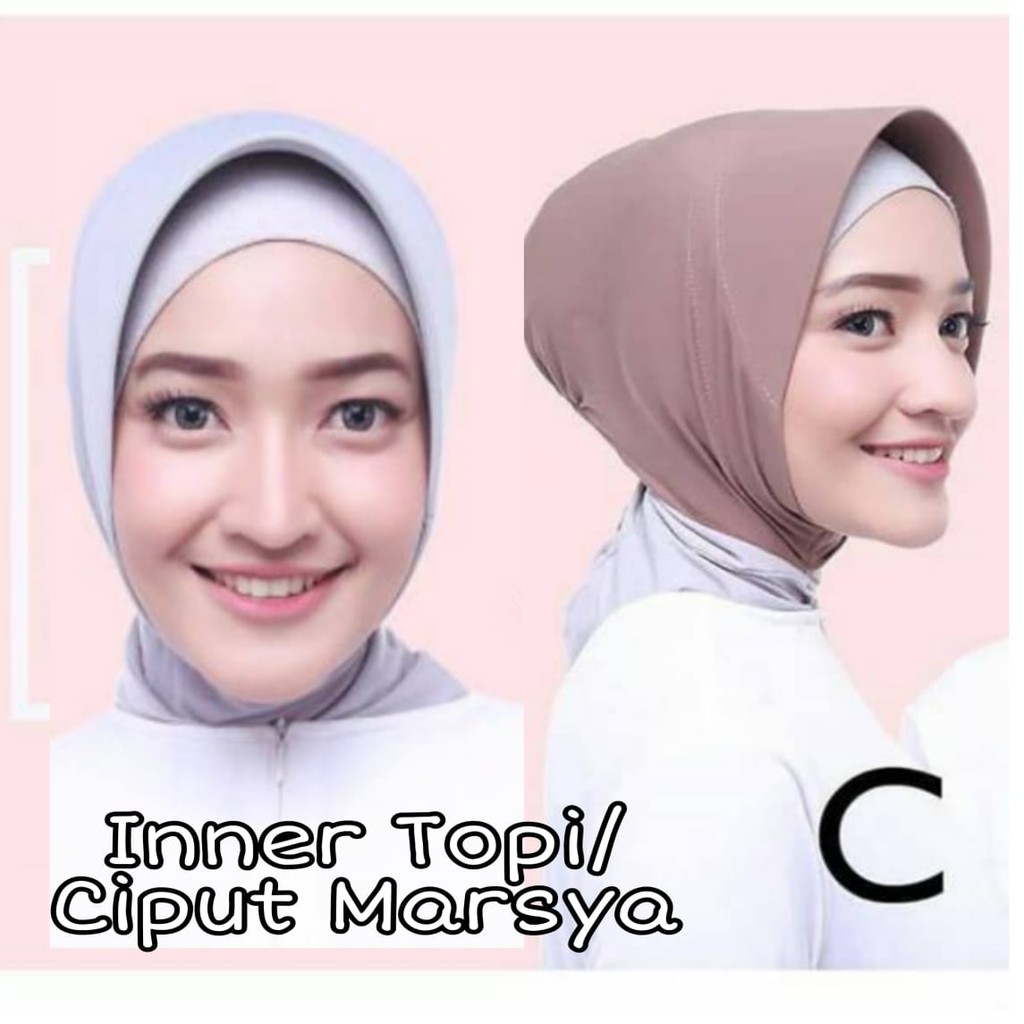 *Ciput Marsya/Inner Topi/Ciput Jilbab