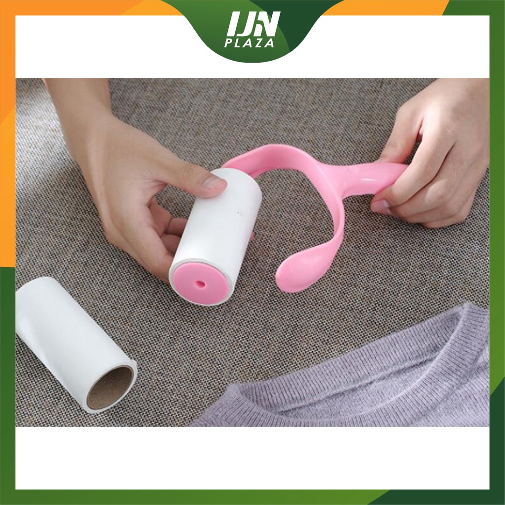 ❤ IJN ❤ Lint Roller Bulu Kucing Pakaian Baju Anjing Besar Refill Rol Roll Halus Debu Hewan Pembersih Sikat Bulu Anabul