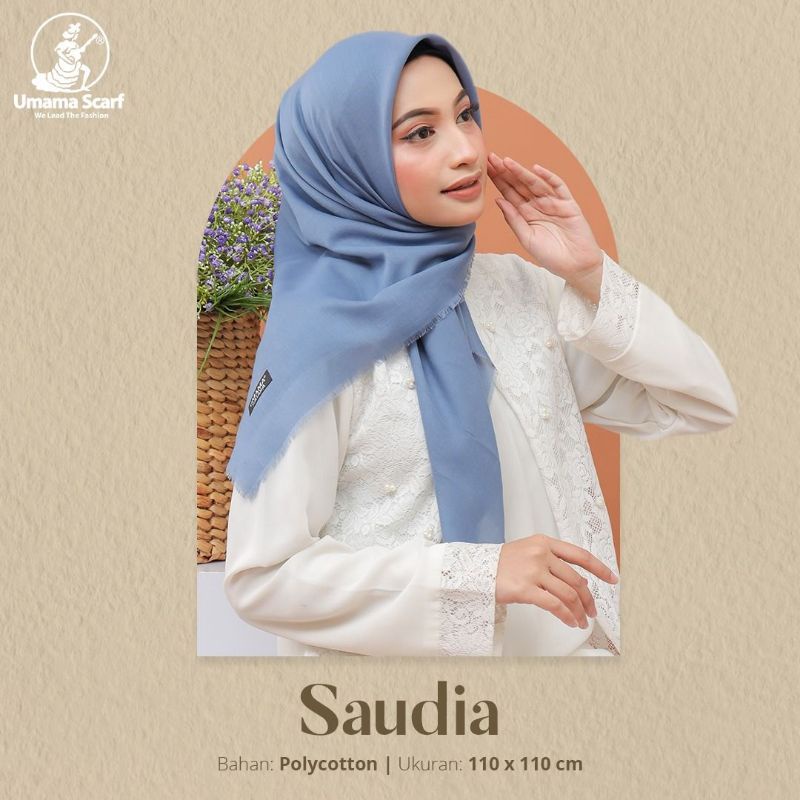 SAUDIA RAWIS by UMAMA SCRAFT WARNA NAVY BIRU DONGKER FREE ONGKIR