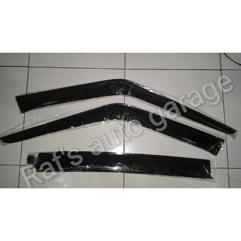Talang air (door visor) toyota corolla KE30 "corvet" tahun 1975-1979