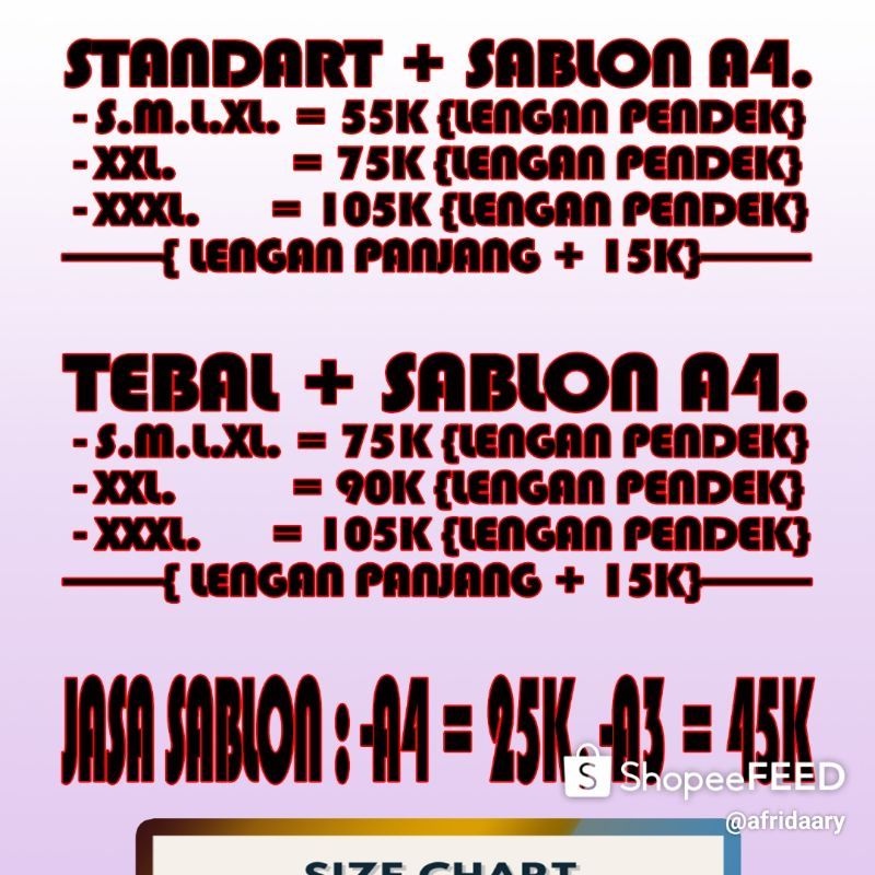 CUSTOM SABLON DTF FULL COLOR