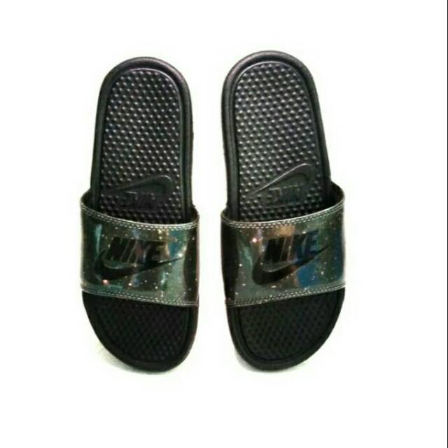 Sandal Anak Cewe Sendal Cowok Nike Kids ORIGINAL laki laki perempuan warna hitam