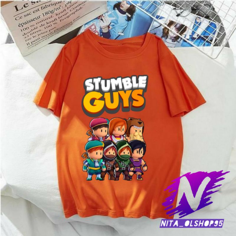 baju stumble guys kaos anak stumble guys hero baju stumble guys karakter hero