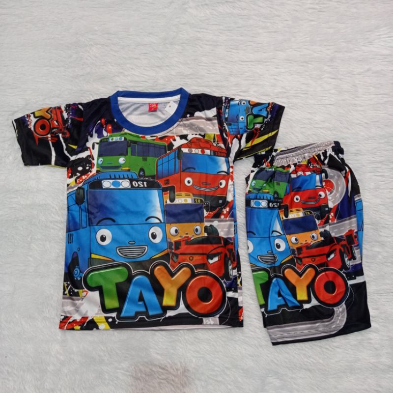 hokycia/ baju tayo/ kaos tayo/ setelan tayo/ baju anak laki laki/ kaos anak laki laki/ setelan anak 