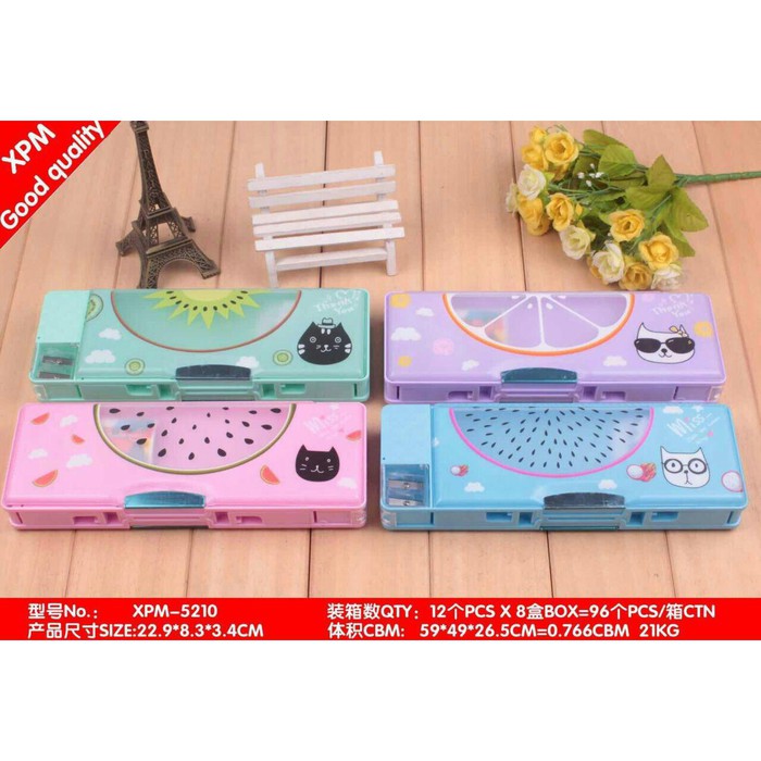 

TEMPAT PENSIL MAGNET MOTIF BUAH