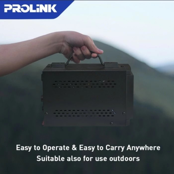 PROLINK 24W Portable Solar Inverter Unit + Solar Panel PPS70