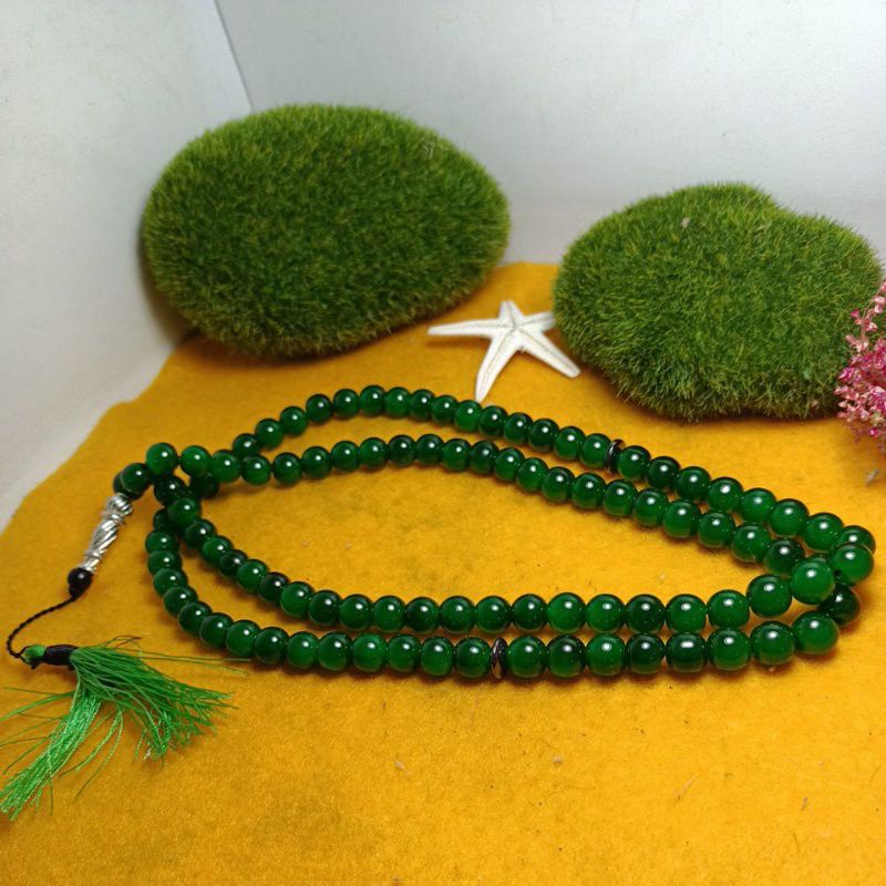 tasbih 99 batu giok Aceh